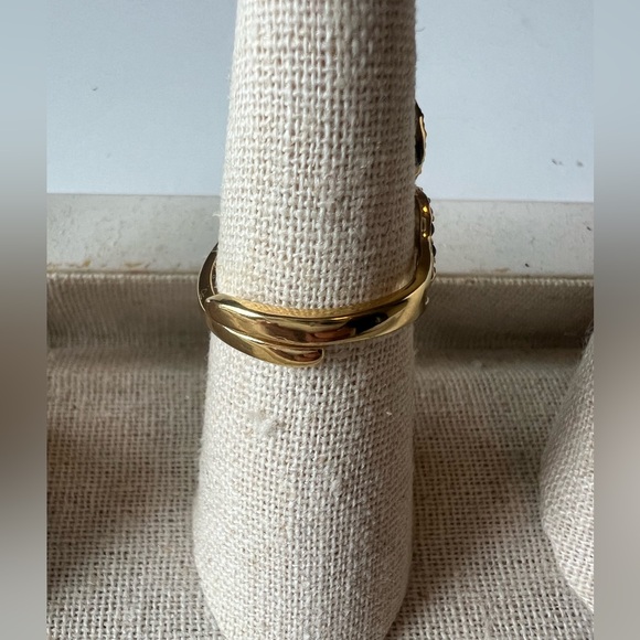 Stella & Dot Filigree Ring-one size fits all - Picture 5 of 6